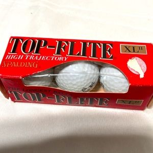 Top flight high trajectory Spaulding golf balls